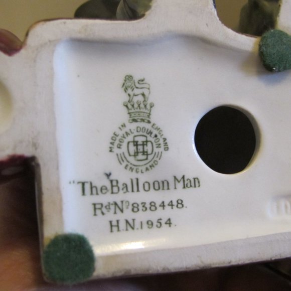 Royal Doulton Figurine "The Balloon Man" - Picture 3 of 3